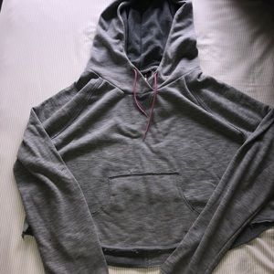 Athletic Cropped Hoodie